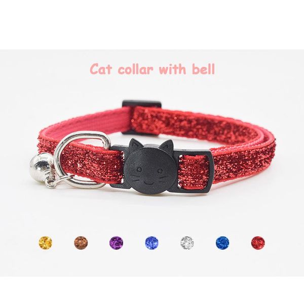 cat collar cute colorful bell neck pet adjustable personalized kitten necklace with universal dog collars & leashes
cat collar cute colorful bell neck pet adjustable personalized kitten necklace with universal dog collars & leashes