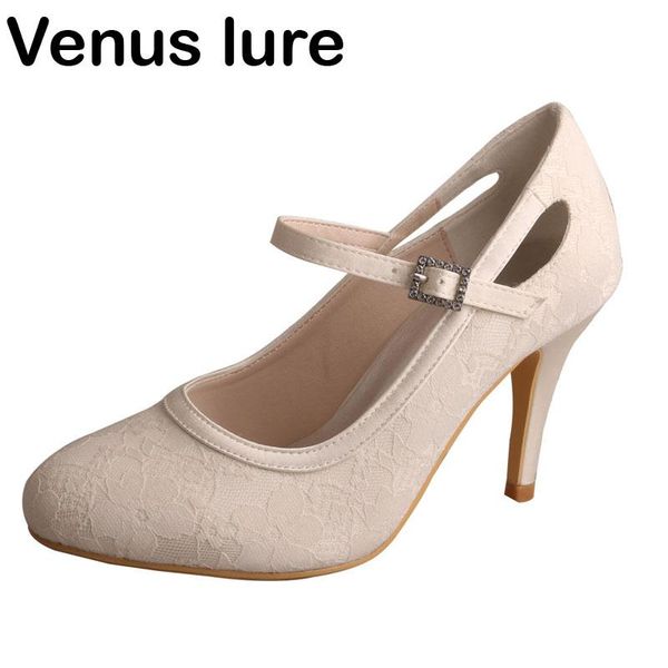 dress shoes white ivory wedding bridal mary jane ladies bride evening party high heels pumps, Black
dress shoes white ivory wedding bridal mary jane ladies bride evening party high heels pumps, Black
