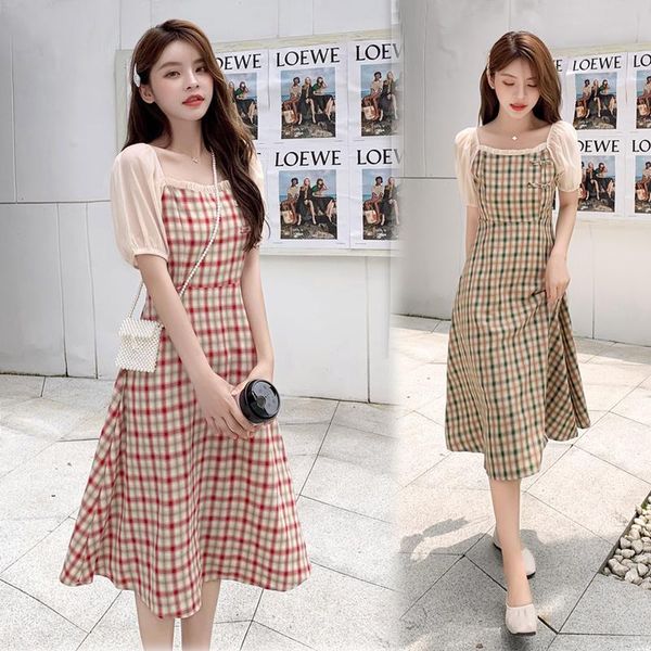 maternity dresses 538# clothes nursing dress summer french style plaid color block loose pregnancy breastfeeding, White
maternity dresses 538# clothes nursing dress summer french style plaid color block loose pregnancy breastfeeding, White