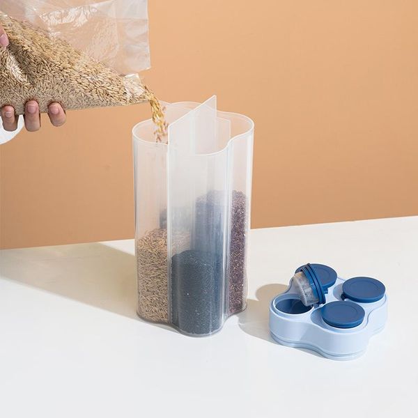 storage bottles & jars home decoration kitchen grain box mixed grains sealed with independent desiccant
storage bottles & jars home decoration kitchen grain box mixed grains sealed with independent desiccant
