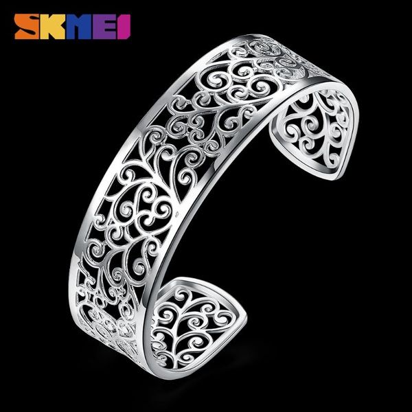 bangle skmei cb262 s925 sterling silver branch to bracelet for women jewelry recommend romantic gift 2021, Black
bangle skmei cb262 s925 sterling silver branch to bracelet for women jewelry recommend romantic gift 2021, Black