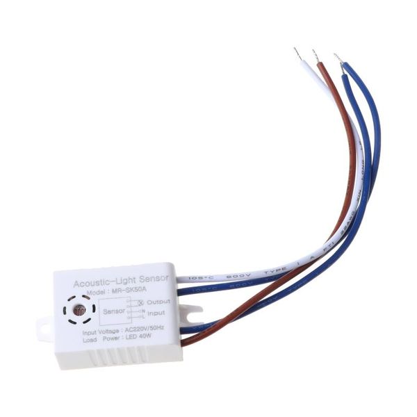 smart home control 220v voice light sensor intelligent auto on off lamp switch 1-40w detector time delay energy saving l93d
smart home control 220v voice light sensor intelligent auto on off lamp switch 1-40w detector time delay energy saving l93d