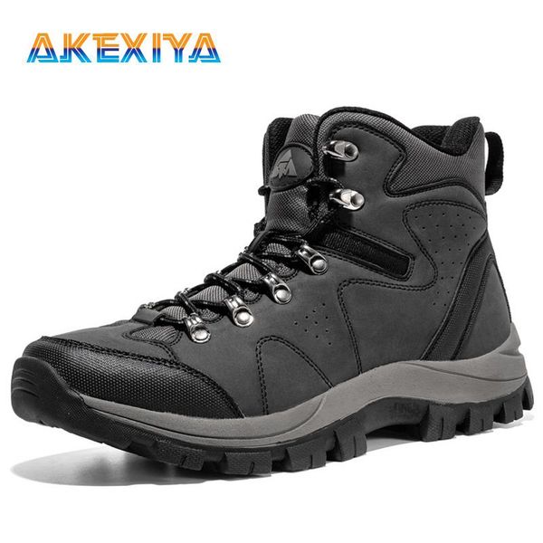 boots brand men's waterproof leather men ankle comfortable breathable sneakers fashion outdoor safety shoes, Black
boots brand men's waterproof leather men ankle comfortable breathable sneakers fashion outdoor safety shoes, Black