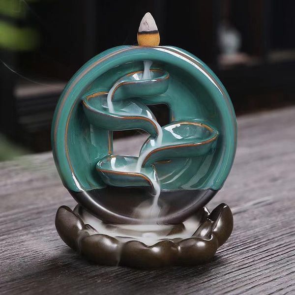 fragrance lamps tea pet backflow incense burner creative smoke source flowing around ornaments zen retro
fragrance lamps tea pet backflow incense burner creative smoke source flowing around ornaments zen retro