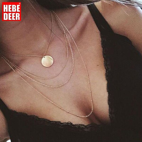 hebedeer women multilayer necklace link chain trendy girl silver color bohemia round pendant necklaces jewelry lady collier
hebedeer women multilayer necklace link chain trendy girl silver color bohemia round pendant necklaces jewelry lady collier