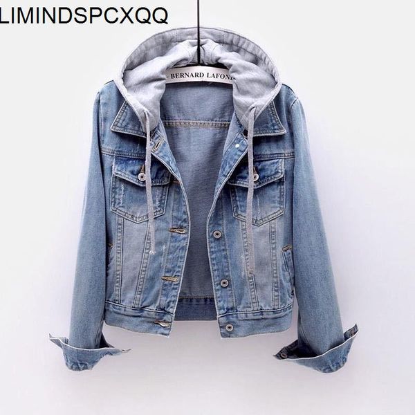 women's jackets denim jacket women spring detachable hooded single breasted pockets design boyfriend style cropped coat plus size long, Black;brown
women's jackets denim jacket women spring detachable hooded single breasted pockets design boyfriend style cropped coat plus size long, Black;brown
