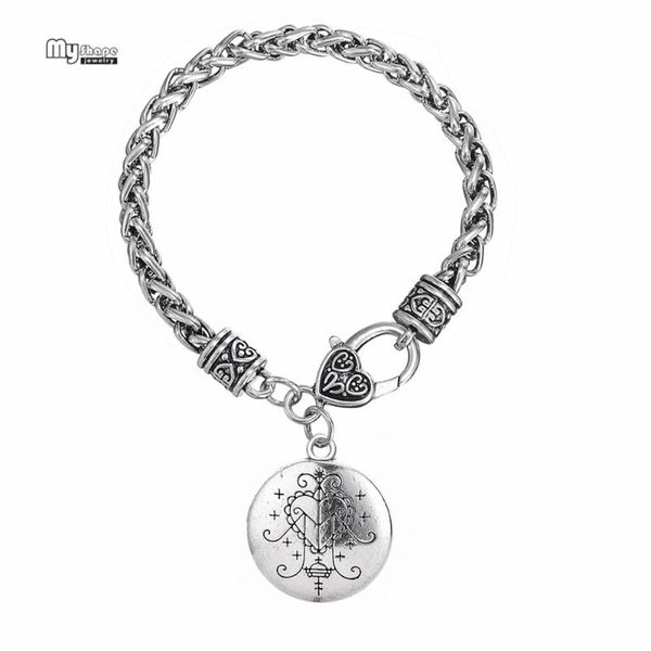 link, chain my shape ezili freda voodoo loa veve charms hand stamped vodoun lwa love talisman bangle hoodoo amulet bracelet, Black
link, chain my shape ezili freda voodoo loa veve charms hand stamped vodoun lwa love talisman bangle hoodoo amulet bracelet, Black