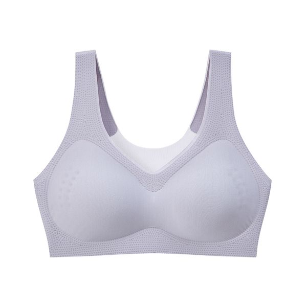 bra sujetador sin aros seamless wireless v-neck one-piece ice silk breathable sleep bras traceless wire backless bra tank top, Red;black
bra sujetador sin aros seamless wireless v-neck one-piece ice silk breathable sleep bras traceless wire backless bra tank top, Red;black