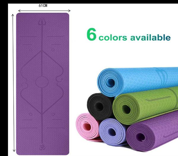 yoga mat anti-skid sports fitness 6mm thick tpe comfort foam mafor exercise, yoga, and pilates gymnastics mats
yoga mat anti-skid sports fitness 6mm thick tpe comfort foam mafor exercise, yoga, and pilates gymnastics mats