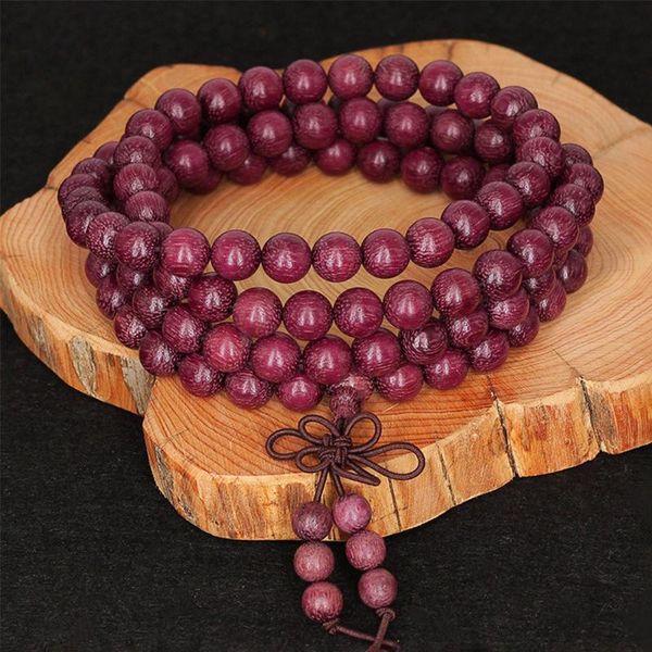 beaded, strands design 108 prayer beads mala natural purple-core wood violet rosewood sandalwood with dzi buddhist beaded bracelet wholesale, Black
beaded, strands design 108 prayer beads mala natural purple-core wood violet rosewood sandalwood with dzi buddhist beaded bracelet wholesale, Black