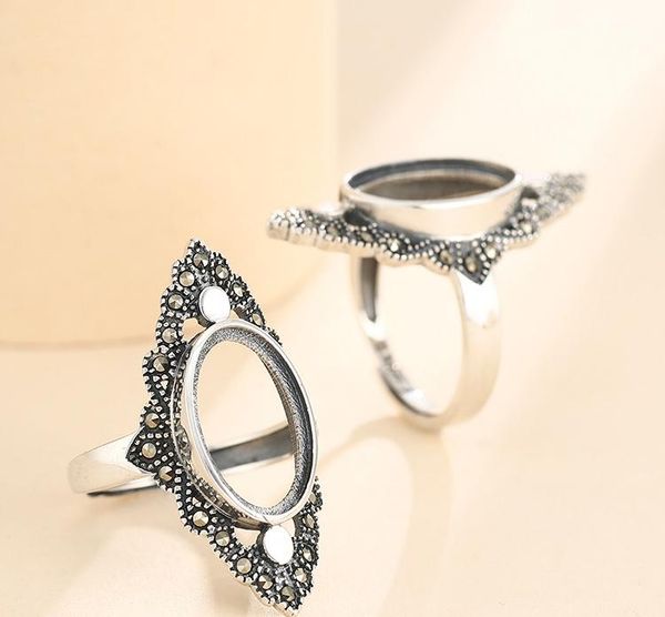cluster rings 9.5*15mm 925 sterling silver semi mount bases blanks base blank pad vintage ring setting set diy a5513, Golden;silver
cluster rings 9.5*15mm 925 sterling silver semi mount bases blanks base blank pad vintage ring setting set diy a5513, Golden;silver