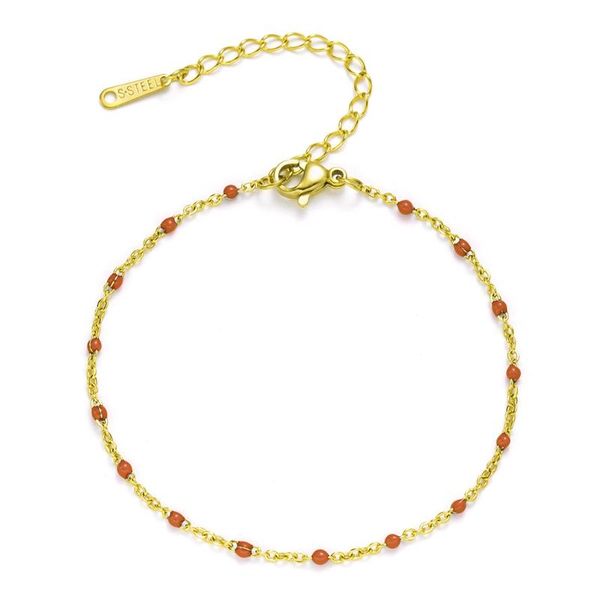 link, chain boho women bracelet strand fashion simple jewelry with beads for girls party gift, Black
link, chain boho women bracelet strand fashion simple jewelry with beads for girls party gift, Black