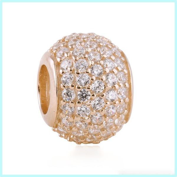 factory wholesale 100% 925 sterling silver & rose gold plated pave lights bead with clear cz bead fits european jewelry charm bracelets, Black
factory wholesale 100% 925 sterling silver & rose gold plated pave lights bead with clear cz bead fits european jewelry charm bracelets, Black