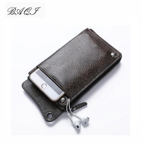 wallets baqi brand men 2021 fashion genuine leather cowhide purse card holder man zipper wallet long phone bag, Red;black
wallets baqi brand men 2021 fashion genuine leather cowhide purse card holder man zipper wallet long phone bag, Red;black