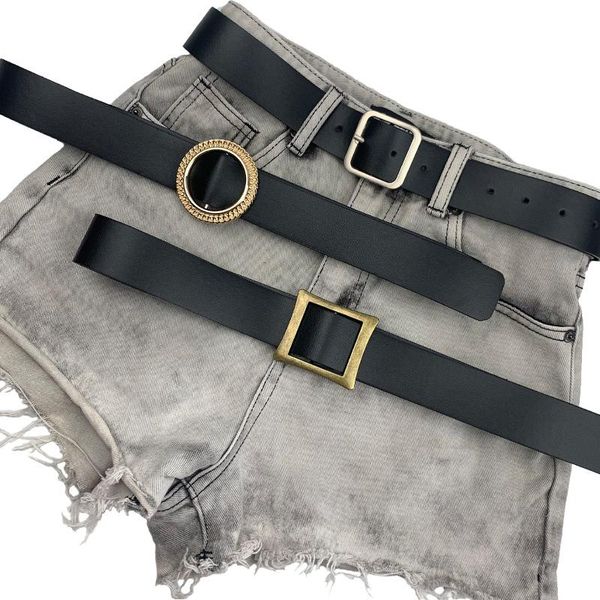 belts ladies belt with square buckle soild color korean fashion trend faux leather for women, Black;brown
belts ladies belt with square buckle soild color korean fashion trend faux leather for women, Black;brown