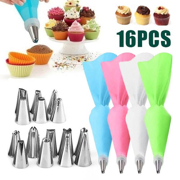 16pcs/set eva pastry bag tips kitchen diy cake icing piping cream decorating tools reusable bags+14 nozzle set baking &
16pcs/set eva pastry bag tips kitchen diy cake icing piping cream decorating tools reusable bags+14 nozzle set baking &