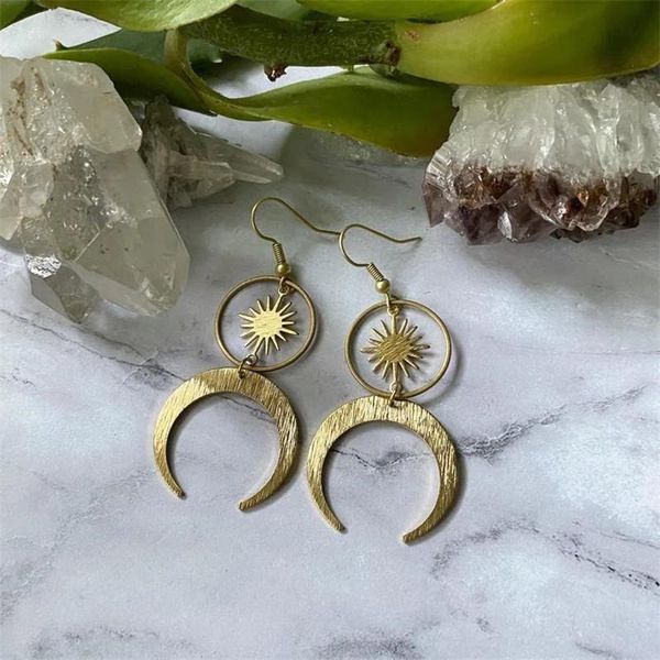 dangle & chandelier bohemia crescent sun and moon earrings phase drop for women female party boho statement jewelry, Silver
dangle & chandelier bohemia crescent sun and moon earrings phase drop for women female party boho statement jewelry, Silver