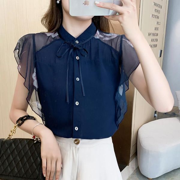 women's blouses & shirts blusas mujer de moda 2021 elegantes women chiffon blouse summer clothes ruffles casual shirt ladies sleeveless, White
women's blouses & shirts blusas mujer de moda 2021 elegantes women chiffon blouse summer clothes ruffles casual shirt ladies sleeveless, White