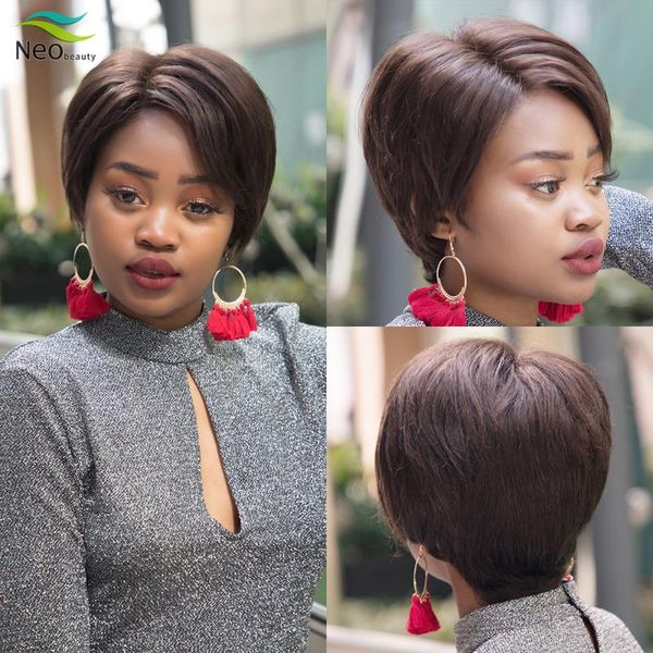 pixie cut human hair wig short straight front lace with 150% density for black women wigs, Black;brown
pixie cut human hair wig short straight front lace with 150% density for black women wigs, Black;brown