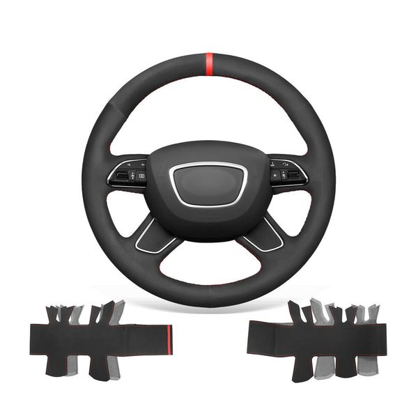 diy custom soft black suede steering wheel cover for audi a4 b8 a6 c7 a7 a8 q5 q7
diy custom soft black suede steering wheel cover for audi a4 b8 a6 c7 a7 a8 q5 q7