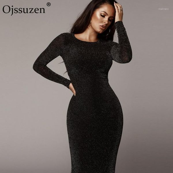 bodycon dress women black o neck long sleeve dresses ladies knee length female sheath vestidos clubwear casual, Black;gray 
bodycon dress women black o neck long sleeve dresses ladies knee length female sheath vestidos clubwear casual, Black;gray