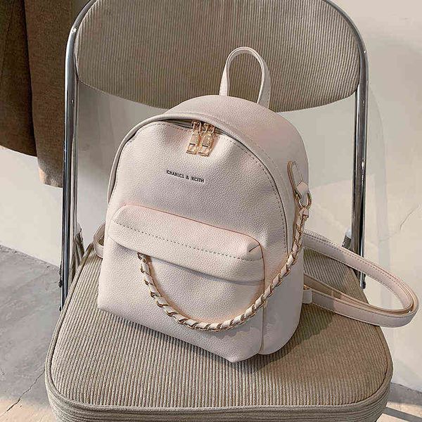 pure color pu leather retro 2021 new backpack fashion winter "women 's designer large - capacity atmospheric backpack y1105
pure color pu leather retro 2021 new backpack fashion winter "women 's designer large - capacity atmospheric backpack y1105