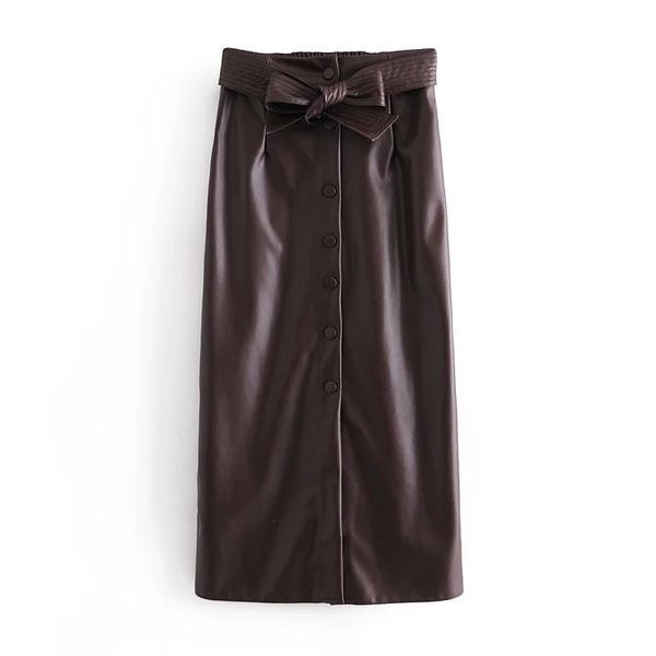 women's fashion retro pu imitation leather single-breasted high-waisted lace-up thin temperament hip-length skirt 210521, Black
women's fashion retro pu imitation leather single-breasted high-waisted lace-up thin temperament hip-length skirt 210521, Black