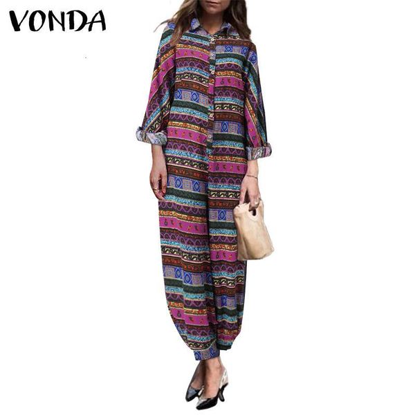 jumpsuit rompers women jumpsuits 2021 ol office pants vonda vintage turn down neck long sleeve party overalls women'playsuits plus size, Black;white
jumpsuit rompers women jumpsuits 2021 ol office pants vonda vintage turn down neck long sleeve party overalls women'playsuits plus size, Black;white