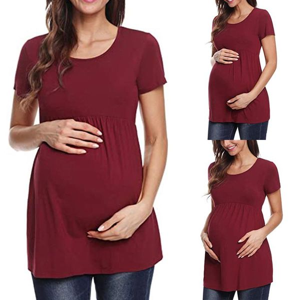 women maternity short sleeve fashion print pregnancy t-shirt clothes for pregnant dress sukienki damskie dresses, White
women maternity short sleeve fashion print pregnancy t-shirt clothes for pregnant dress sukienki damskie dresses, White