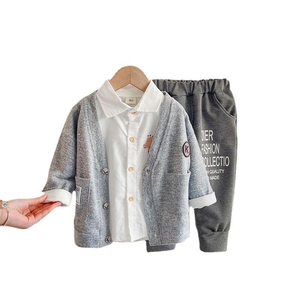 clothing sets spring autumn children fashion clothes baby boys girls letter jacket shirt pants 3pcs/sets kids toddler cartoon sportswear, White
clothing sets spring autumn children fashion clothes baby boys girls letter jacket shirt pants 3pcs/sets kids toddler cartoon sportswear, White