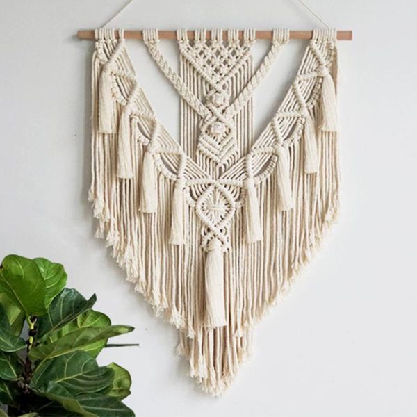 tapestries macrame bohemian craft decoration for home wall hanging ornament hand-woven tapestry pendant bed room living decor
tapestries macrame bohemian craft decoration for home wall hanging ornament hand-woven tapestry pendant bed room living decor
