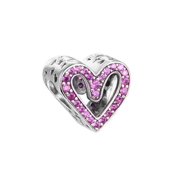 sparkling ruby red & pink and heart charms original 925 silver beads for jewelry making fits european bracelets and bangle woman diy charm, Black
sparkling ruby red & pink and heart charms original 925 silver beads for jewelry making fits european bracelets and bangle woman diy charm, Black