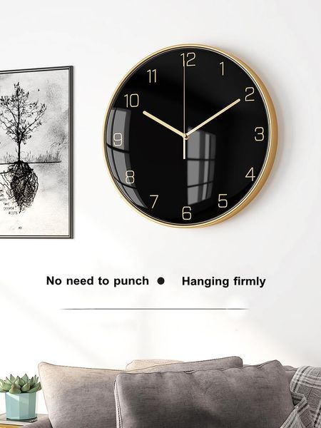 wall clocks nordic large clock metal luxury black silent home simple living room watch modern decor dd45wc
wall clocks nordic large clock metal luxury black silent home simple living room watch modern decor dd45wc