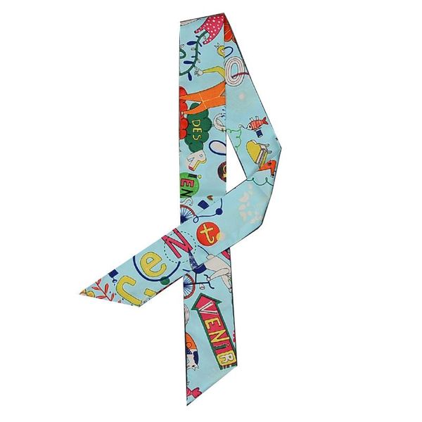 scarves letter print skinny scarf women's bandana pareo bag silk 2021 fashion head wrist towel for ladies, Blue;gray
scarves letter print skinny scarf women's bandana pareo bag silk 2021 fashion head wrist towel for ladies, Blue;gray