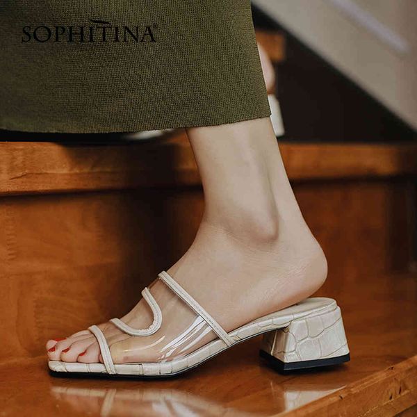 sophitina women's slipper square toe heel fashionable comfort lady elegant dress casual summer womens shoes po643 210513, Black
sophitina women's slipper square toe heel fashionable comfort lady elegant dress casual summer womens shoes po643 210513, Black