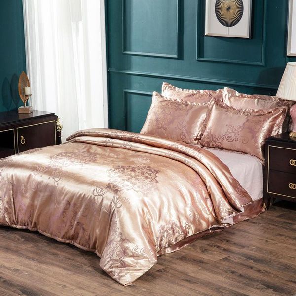 bedding sets retro luxury european-style jacquard wedding double bed sheet quilt cover four-piece set, a+b double-sided
bedding sets retro luxury european-style jacquard wedding double bed sheet quilt cover four-piece set, a+b double-sided