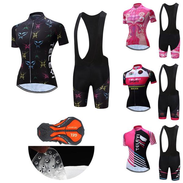 racing sets women summer lycra cycling jersey set bib shorts 2021 road bike clothing mtb suit female bicycle clothes uniform kit dress shirt, Black;blue
racing sets women summer lycra cycling jersey set bib shorts 2021 road bike clothing mtb suit female bicycle clothes uniform kit dress shirt, Black;blue