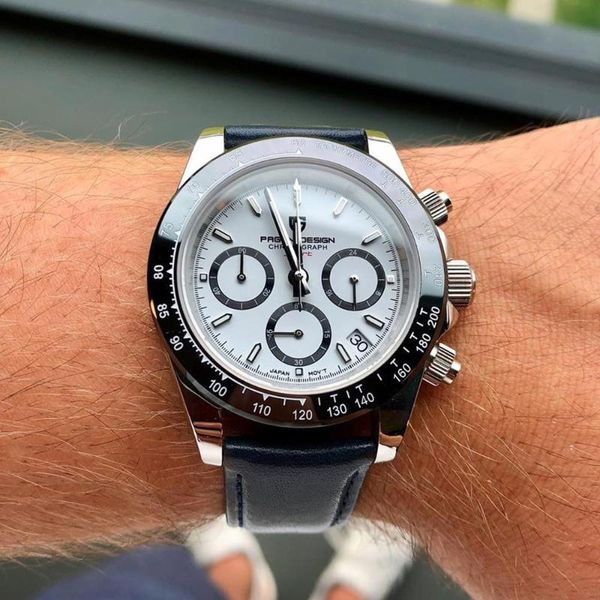 wristwatches pagani design sapphire automatic watch men quartz sports chronograph stainless steel waterproof wrist japan vk63, Slivery;brown
wristwatches pagani design sapphire automatic watch men quartz sports chronograph stainless steel waterproof wrist japan vk63, Slivery;brown
