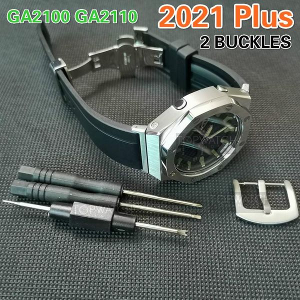 watch bands resin ga2100 bezel strap ga-2110 band plus size belt 2rd silver black gold case,2 buckles and tools butterfly clasp, Black;brown
watch bands resin ga2100 bezel strap ga-2110 band plus size belt 2rd silver black gold case,2 buckles and tools butterfly clasp, Black;brown