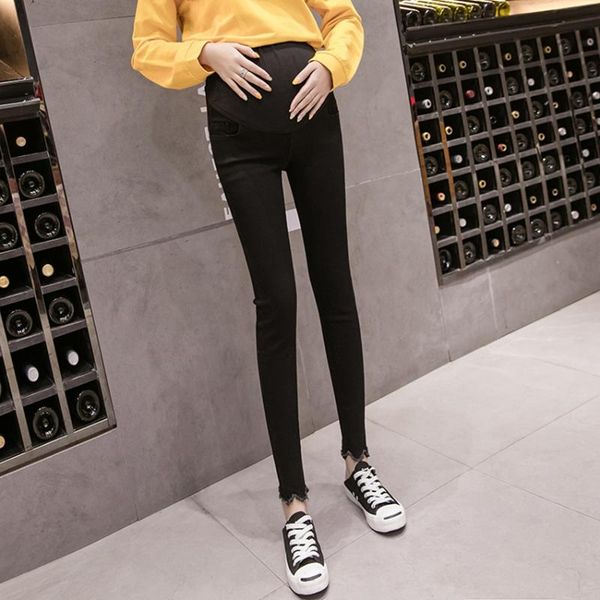maternity bottoms pregnant women denim nine-point pants fashion wild stomach lift jeans casual feet, White
maternity bottoms pregnant women denim nine-point pants fashion wild stomach lift jeans casual feet, White