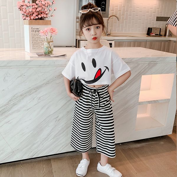 summer cute girls clothes cartoon short sweatshirts tees pants suit striped straight pants t-shirt sets 9 11 12 girls streetwear, White
summer cute girls clothes cartoon short sweatshirts tees pants suit striped straight pants t-shirt sets 9 11 12 girls streetwear, White
