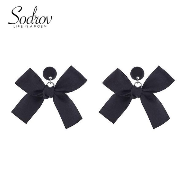 stud 2021 trend jewelry korean fashion summer fall black bow knot earrings for women long clip on gift earring drop, Golden;silver
stud 2021 trend jewelry korean fashion summer fall black bow knot earrings for women long clip on gift earring drop, Golden;silver