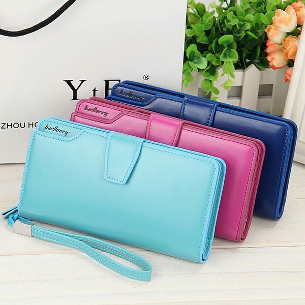 wallets baellerry women wrist wallet female hasp zipper clutch lady phone case multi card holder coin purse, Red;black
wallets baellerry women wrist wallet female hasp zipper clutch lady phone case multi card holder coin purse, Red;black
