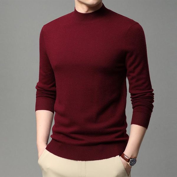 men's sweaters 2021 autumn and winter sweater men half high collar long sleeve knitted zde2621, White;black
men's sweaters 2021 autumn and winter sweater men half high collar long sleeve knitted zde2621, White;black