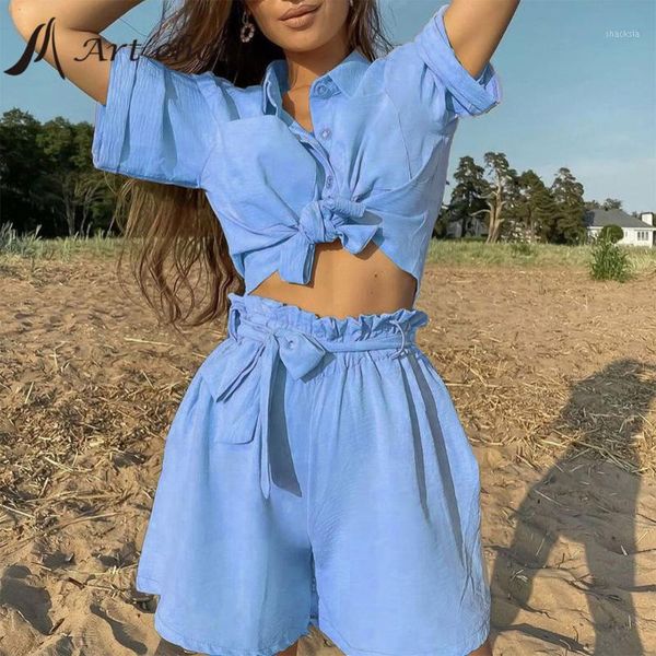 women's tracksuits summer two piece set tracksuit casual outfit leisure suits women bandage blouse high waist shorts belt beach 2 sets, Gray
women's tracksuits summer two piece set tracksuit casual outfit leisure suits women bandage blouse high waist shorts belt beach 2 sets, Gray