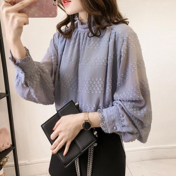 women's blouses & shirts chiffon blouse women clothes loose solid long sleeve ladies mujer streetwear plus size white blusas femme q48
women's blouses & shirts chiffon blouse women clothes loose solid long sleeve ladies mujer streetwear plus size white blusas femme q48