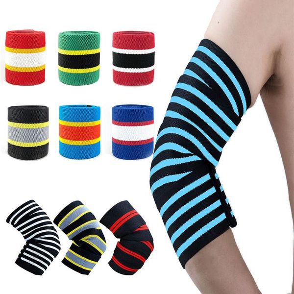 pair weightlifting bandage adjustable fitness equipment elbow protection support elastic band workout & knee pads, Black;gray
pair weightlifting bandage adjustable fitness equipment elbow protection support elastic band workout & knee pads, Black;gray