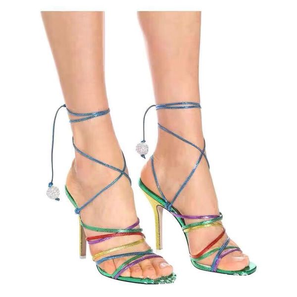 multicolors strappy rhinestone ball lace up sandals woman gladiator thin straps high heels open toe party mixed colors shoes, Black
multicolors strappy rhinestone ball lace up sandals woman gladiator thin straps high heels open toe party mixed colors shoes, Black