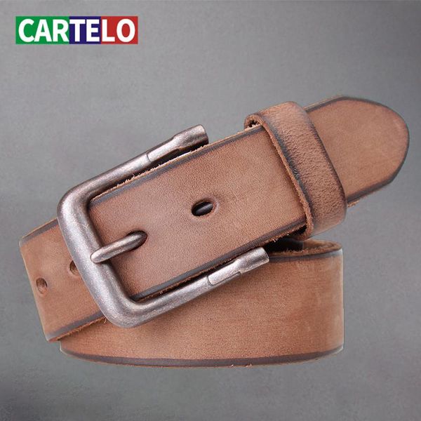 men's belt leather pin buckle business first layer cowhide frosted washed cow men belts, Black;brown
men's belt leather pin buckle business first layer cowhide frosted washed cow men belts, Black;brown