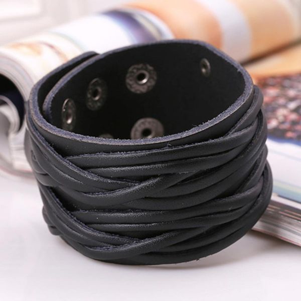 handmade boho gypsy hippie punk black brown real cow leather braid macrame big adjustable wide bracelet bnagle charm bracelets, Golden;silver
handmade boho gypsy hippie punk black brown real cow leather braid macrame big adjustable wide bracelet bnagle charm bracelets, Golden;silver
